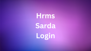 HRMS Sarda login